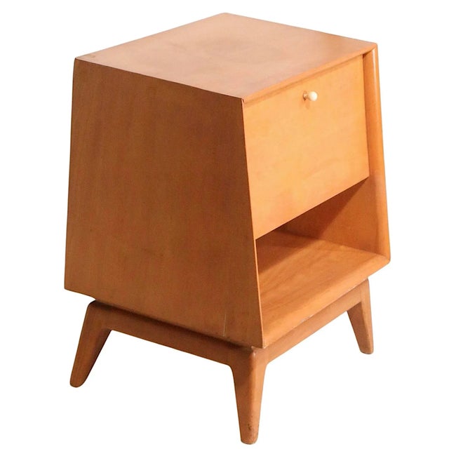 Mid-Century Modern Mid Century Heywood Wakefield Encore Nightstand M 1508 C. 1955-56 For Sale - Image 3 of 15