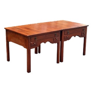 Late 20th Century Solid Cherry Bob Timberlake End Tables - A Pair For Sale