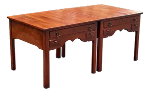 Late 20th Century Solid Cherry Bob Timberlake End Tables - A Pair