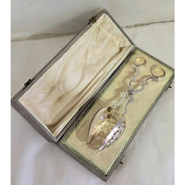 Mid-Century Dutch .833 Silver Patisserie Serving Tongs, 1955 For Sale - Image 17 of 18