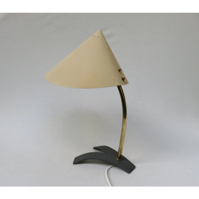 1950s Austrian Brass Table Lamp, 1950s For Sale - Image 5 of 18