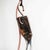 Silver Large Fluorescent Double Pendant in Flat Cast Aluminum, 1970s For Sale - Image 8 of 11