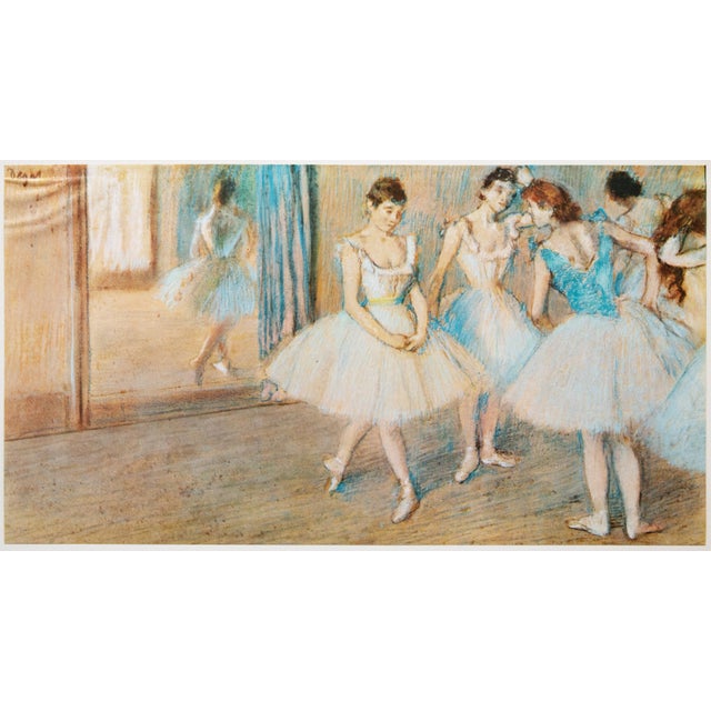 1950s After Edgar Degas "Dance Greenroom", First Edition Swiss Full-Color Print For Sale - Image 10 of 11
