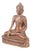 19th Century Seated Buddha Figure in Bronze with Classical Meditative Pose For Sale