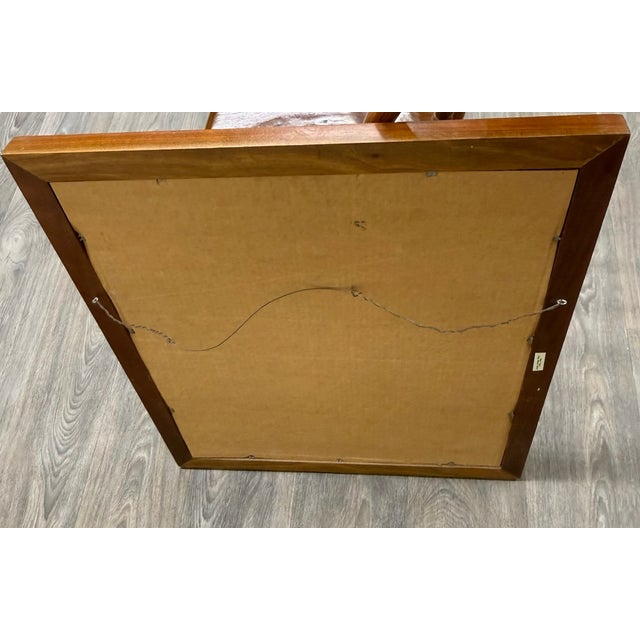 Vintage Traditional Wall Mirror With Molded Frame For Sale In Kansas City - Image 6 of 6