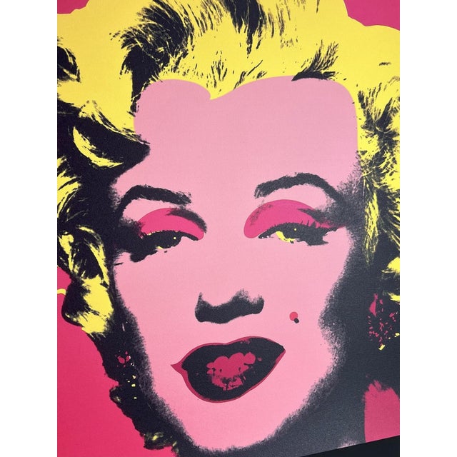 Andy Warhol 1986 Carnegie Museum of Art After Andy Warhol "Marilyn Monroe" Lithograph For Sale - Image 4 of 10