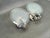 Art Deco Czech Frosted Glass Wall Lights, 1940s, Set of 2 For Sale - Image 9 of 11