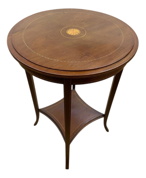 Sheraton Revival Side Table in Mahogany, 1920s