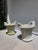 Enhance your garden or entryway with this beautiful, matching pair of vintage-style cast concrete planters. Each planter...