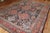 Folk Art Antique Zabihi Collection Large Scale Worn Persian Bidjar Rug For Sale - Image 3 of 12