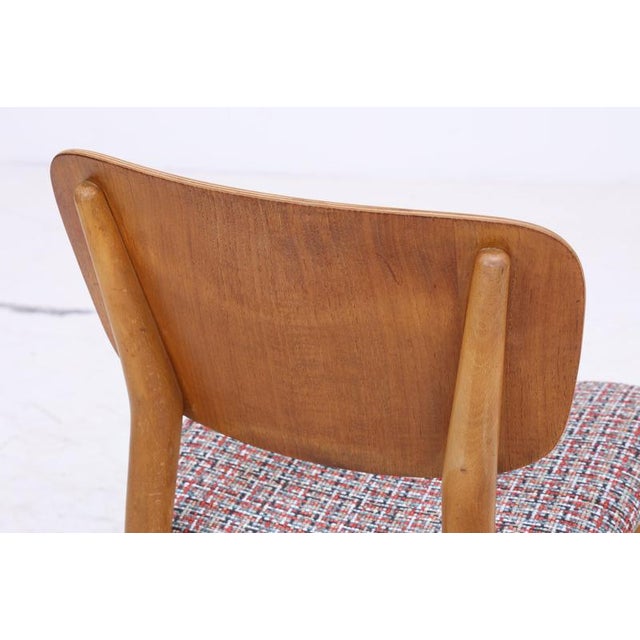 Brown Vintage Teak Chairs, 1960s, Set of 4 For Sale - Image 8 of 16