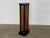 A figured wood and ebonised display pedestal in the Art Deco manner, European, 1930s. Each face is panelled in a single...