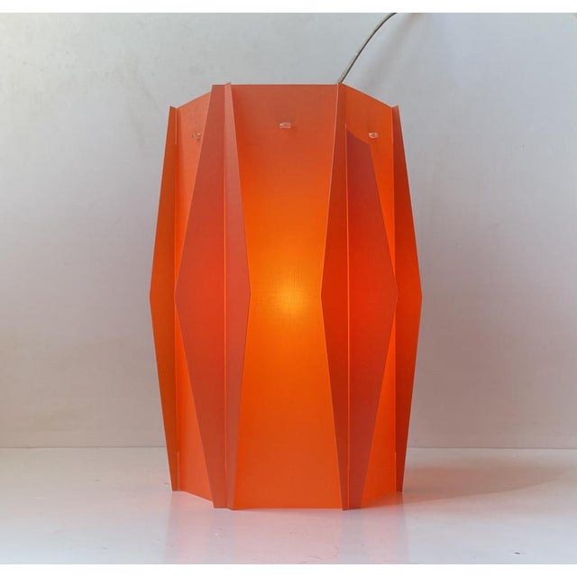 A rare version pendant light of the harlequin series designed by lars e. Schiøler and manufactured by høyrup in denmark...