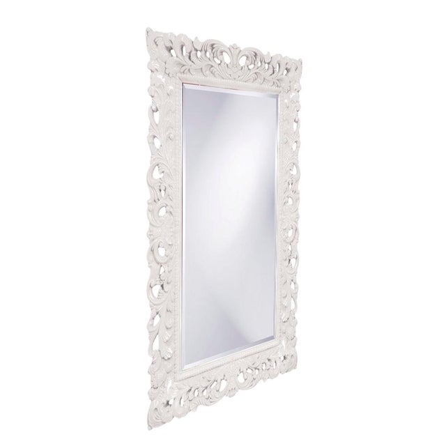 Traditional Barcelona Mirror - Glossy White For Sale - Image 3 of 7