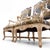 Early French Louis XV Style Bergere Chairs Shell Apron Cerused Finish - Pair For Sale - Image 9 of 10