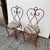 Vintage French Art Nouveau Chairs in Wrought Iron, 1930s, Set of 2 For Sale - Image 6 of 18