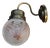 Art Deco Brass Wall Sconce, 1920s For Sale