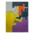 Large 36x48 Mid-Century Modern Abstract Color Block Acrylic Painting on Canvas For Sale