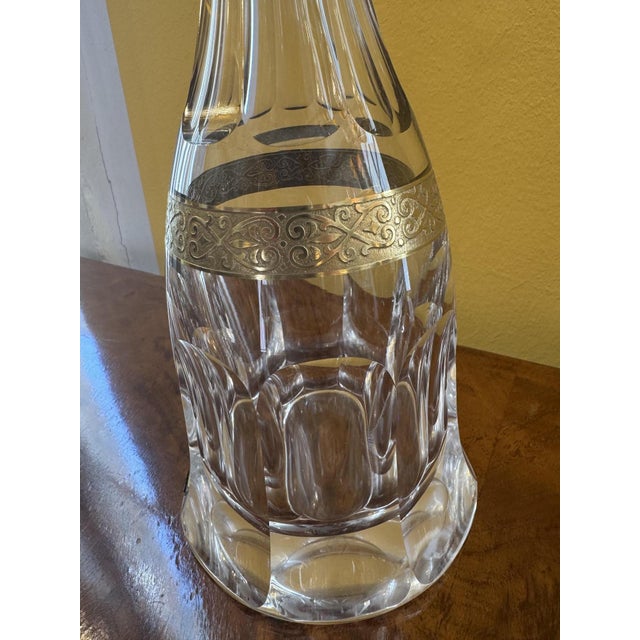 Moser Carafe with Stopper, 1940s For Sale - Image 3 of 7