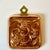 Farmhouse 1950s Vintage Arts & Crafts Farmhouse Boho Chic Tulip Copper Mold With Brass Hardware For Sale - Image 3 of 12