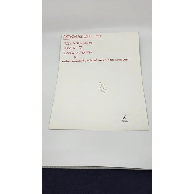 NASA Charles Conrad & Gordon Cooper Mission Gemini, 1960s, Photographs, Set of 5 For Sale - Image 4 of 11