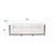 2020s Axis 3pc Sectional Avanti White Titanium Frame For Sale - Image 5 of 6