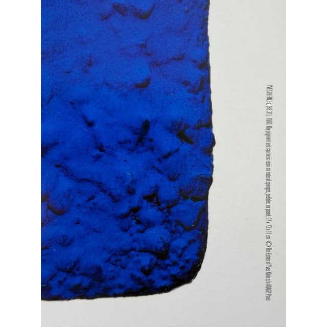 Yves Klein Yves Klein After (1928-1962), Fa, (Re31), 1960, Copyright the Estate of Yves Klein C/O Adagp, Paris, Printed in Denmark For Sale - Image 4 of 9