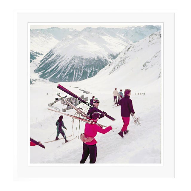 Toni Frissell 'Mountain Top' Archival Pigment Print Framed in White For Sale