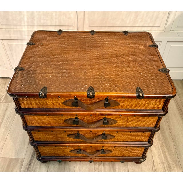 Maitland - Smith Luggage Dresser For Sale - Image 4 of 18