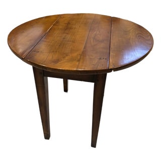 Early 20th Century Small Drop Leaf Table For Sale