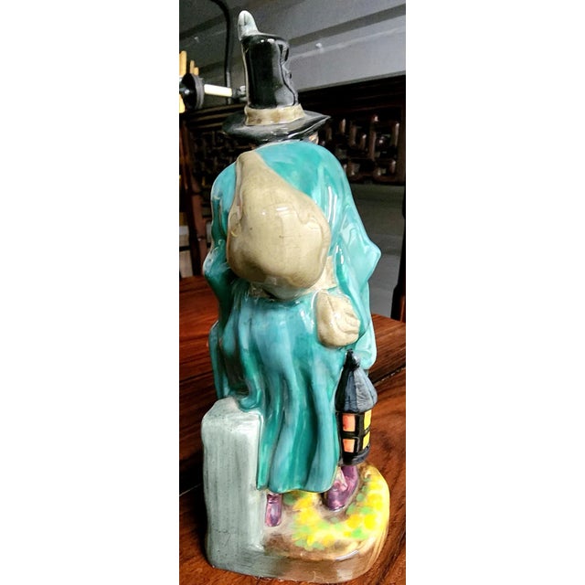 Ceramic Royal Doulton English Vintage "The Mask Seller" Fine Porcelain Figurine For Sale - Image 7 of 12