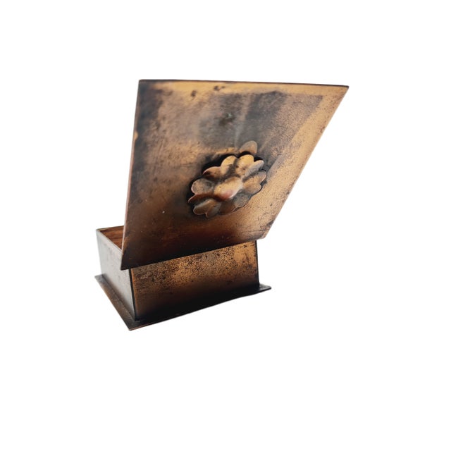 Metal Postmodern Cigarettes Box, Belgium, 1930s For Sale - Image 7 of 17