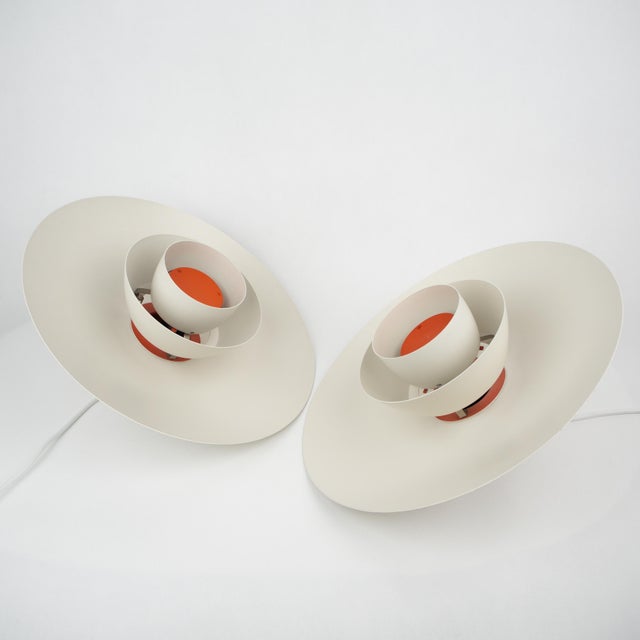 Vintage Danish PH 4/3 Lamps by Poul Henningsen for Louis Poulsen, 1966, Set of 2 For Sale - Image 11 of 12