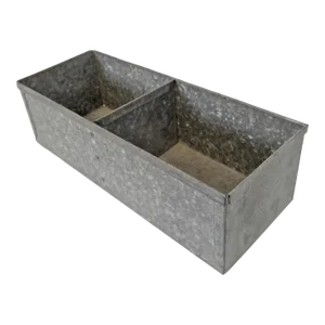 Vintage Galvanized Metal Box