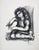 Franz Priking, La calligraphie, Lithograph For Sale - Image 5 of 5