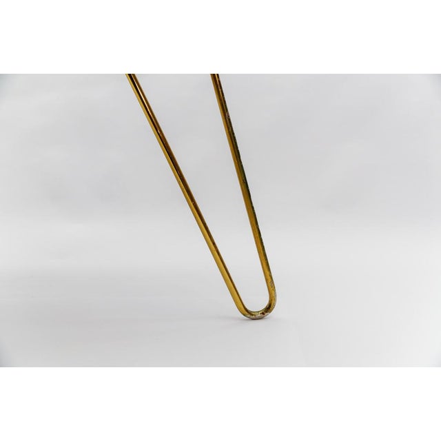 Colorful Mosaic and Brass Coffee Table, Italy, 1950s For Sale - Image 6 of 18