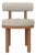 Moca Chair in Safire 04 Fabric and Smoked Oak by Studio Rig for Collector For Sale