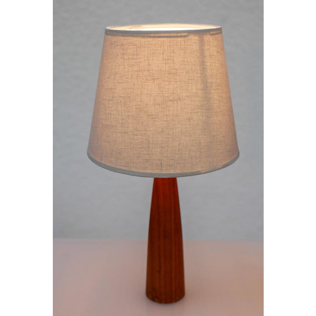 Vintage Scandinavian Teak Table Lamps from Möllers, Set of 2 For Sale - Image 11 of 12
