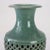 Japanese Antique Japanese Reticulated Celadon Pottery Vase Signed C1920 For Sale - Image 3 of 6