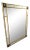 Hollywood Regency Gilt Mirrored Framed Mirror For Sale