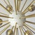 Metal 21st Century Nova Polished Brass Glossy Gray Murano Sputnik Chandelier by Fabio LTD For Sale - Image 7 of 7