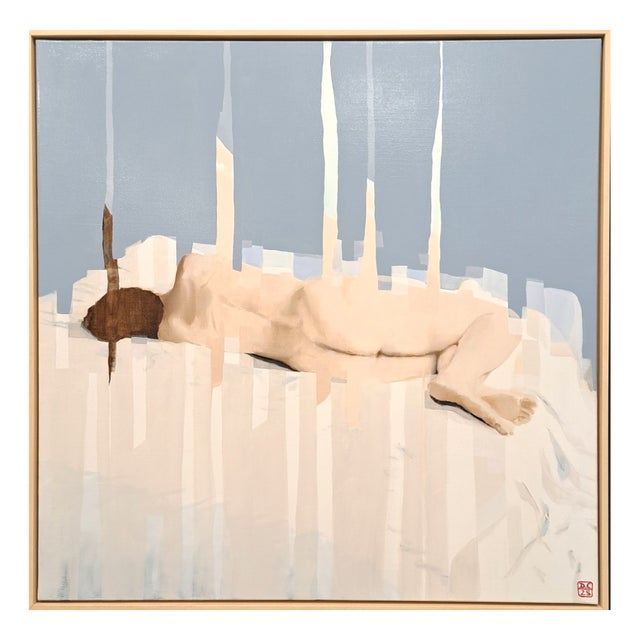 Damien Carquillat, Inner Dream, Oil on Canvas, Framed For Sale