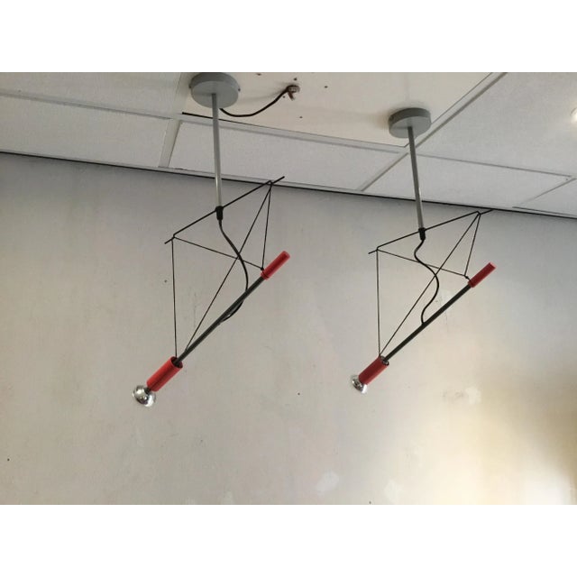 1980s Ceiling Lamps by Herman Hermsen for Designum, 1980s, Set of 2 For Sale - Image 5 of 6