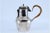 Silver Plain Silver Milk Jug with Straw Handle and Knob on the Hinged Lid For Sale - Image 8 of 10
