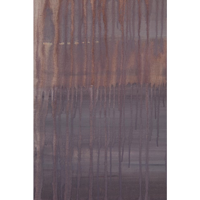 "Volcanic Monochrome 11" - Large Abstract Acrylic Painting by Simon Findlay For Sale - Image 16 of 17