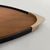 Black Mid-Century Modern Italian Brass and Black Wood Tray from MB Italia, 1950s For Sale - Image 8 of 12