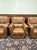 Animal Skin English Chesterfield Chairs, Set of 4 For Sale - Image 7 of 18