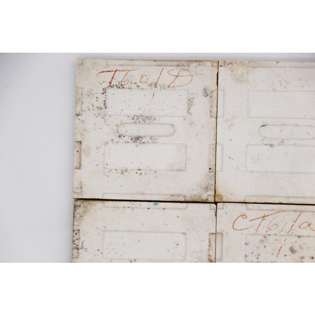 1920s Set of Small Five Tiles Art Nouveau H & R Johnson England & Other For Sale - Image 14 of 15