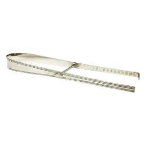 Dutch Silver Asparagus Tongs by Pierre Louis Uriot, 1895