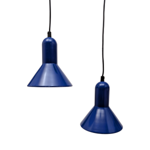 1990s Lyfa Confetti Pendants, Danish - a Pair